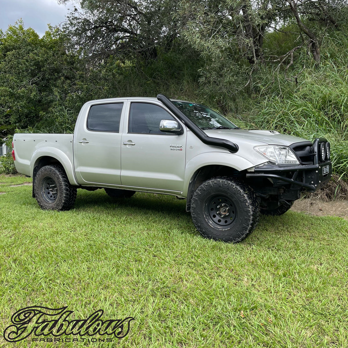 Toyota Hilux N70 Long Entry Stainless Snorkel CentralAuto4x4